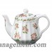 AndreabySadek Apple Blossoms 36 oz. Porcelain China Teapot ABYS1003